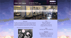 Desktop Screenshot of dkanysalon.com